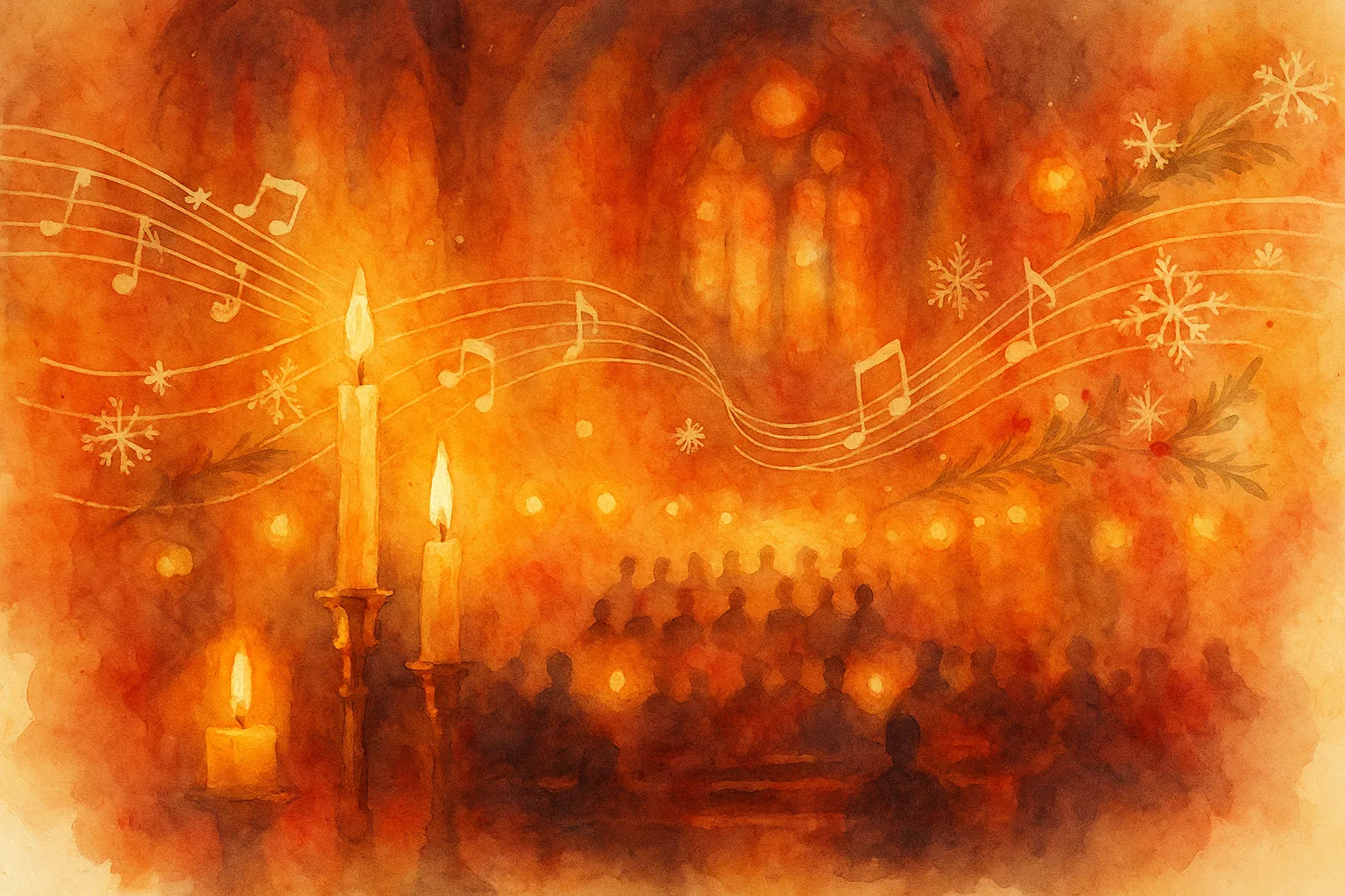 Weihnachtskonzert in einer Kirche